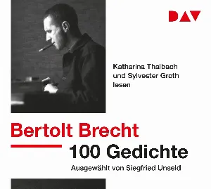 Pochette de 100 Gedichte de Katharina Thalbach - Bertolt Brecht