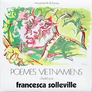 Pochette de Poèmes vietnamiens de Francesca Solleville