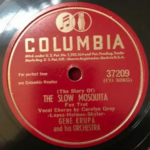 Pochette de It's a Good Day / (The Story of) The Slow Mosquita de Gene Krupa and His Orchestra