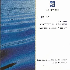 Pochette de On the Beautiful Blue Danube / Favourite Waltzes & Polkas de Queensland Symphony Orchestra