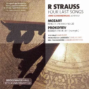 Pochette BBC Music, Volume 14, Number 13: Strauss: Four Last Songs / Mozart: Piano Concerto no. 20 / Prokofiev: Romeo and Juliet (excerpts)