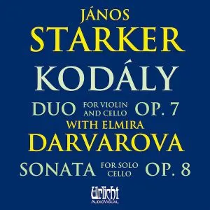 Pochette de Duo for Violin and Cello, Sonata for Solo Cello de János Starker - Kodály Zoltán