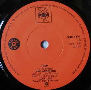 Pochette de Cry de Lynn Anderson