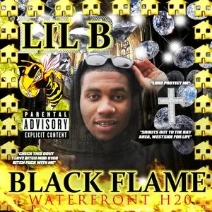 Pochette de Black Flame de Lil B