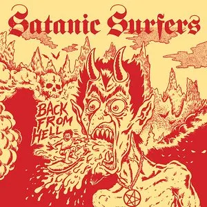 Pochette de Back From Hell de Satanic Surfers