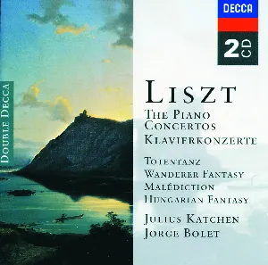 Pochette The Piano Concertos: Klavierkonzerte / Totentanz / Wanderer Fantasy / Malédiction / Hungarian Fantasy