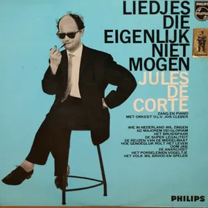 Pochette de Liedjes die eigenlijk niet mogen, 1 de Jules de Corte