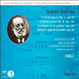 Pochette The Romantic Cello Concerto, Volume 5: Cello Concerto no. 1, op. 33 / Cello Concerto no. 2, op. 119 / La muse et le poète op. 132 / Allegro appassionato op. 43