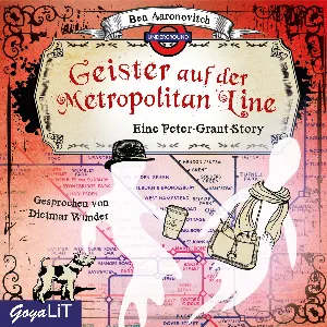 Pochette de Geister auf der Metropolitan Line de Dietmar Wunder - Ben Aaronovitch