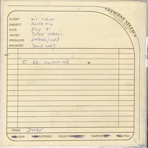 Pochette de I Go Swimming (studio rough mix) de Peter Gabriel