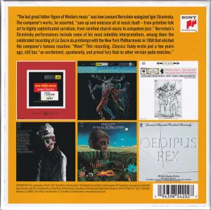 Pochette de Bernstein Conducts Stravinsky de London Symphony Orchestra - Boston Symphony Orchestra - New York Philharmonic - Igor Stravinsky - Leonard Bernstein