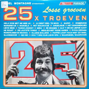 Pochette de Chiel Montagne presenteert: 25 televisie troeven de Zangeres Zonder Naam