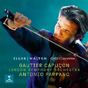 Pochette de Cello Concertos de Gautier Capuçon - London Symphony Orchestra - Edward Elgar - William Walton - Antonio Pappano