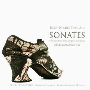 Pochette de Sonates à Violon Seul avec la Basse Continue (extraites du Quatrième Livre) de Jean‐Marie Leclair