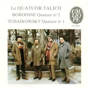 Pochette Quatuor no. 2 / Quatuor no. 1