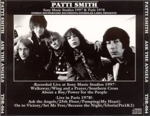 Pochette de Ask The Angels de Patti Smith