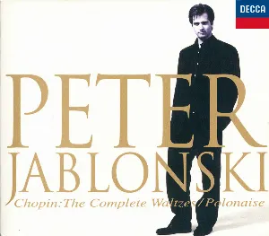 Pochette de Waltzes, etc. de Fryderyk Chopin - Peter Jablonski