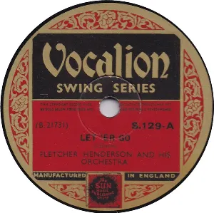 Pochette de Let 'Er Go / What's Your Story (What's Your Jive) de Fletcher Henderson and His Orchestra