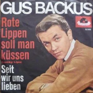 Pochette de Rote Lippen soll man küssen de Gus Backus