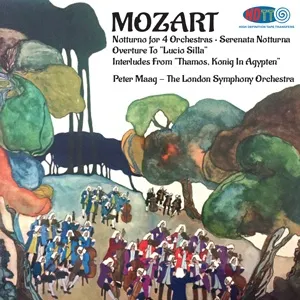 Pochette de Mozart Notturno For 4 Orchestras & Serenata Notturna, etc. - Maag LSO de London Symphony Orchestra - Peter Maag