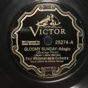 Pochette de Gloomy Sunday / A Waltz Was Born in Vienna de Paul Whiteman and His Orchestra
