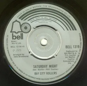 Pochette de Saturday Night / Hey! C.B. de Bay City Rollers