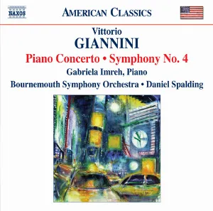 Pochette de Piano Concerto / Symphony No. 4 de Bournemouth Symphony Orchestra - Vittorio Giannini