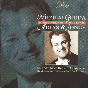 Pochette de Sings French & Russian Arias & Songs de Nicolai Gedda