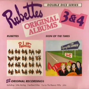 Pochette Original Albums 3 & 4: Rubettes / Sign of the Times