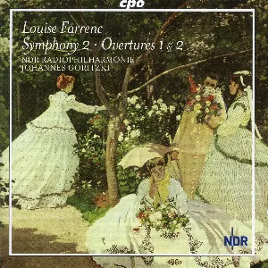 Pochette de Symphony 2 / Overtures 1 & 2 de Johannes Goritzki - Louise Farrenc - NDR Radiophilharmonie