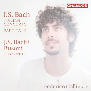 Pochette Bach: Italian Concerto / Partita IV / Bach/Busoni: Chaconne