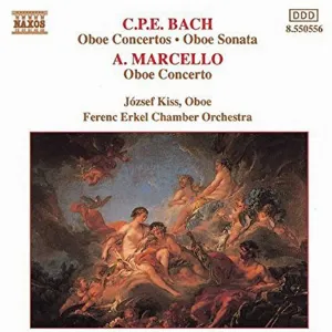 Pochette C.P.E. Bach: Oboe Concertos / Oboe Sonata / Marcello: Oboe concerto