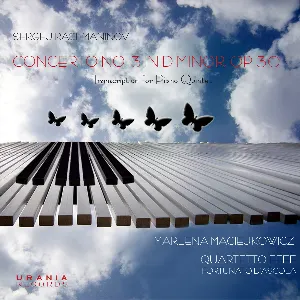 Pochette de Piano Concerto no. 3 (Transcription for Piano and Quintet) de Sergei Rachmaninoff