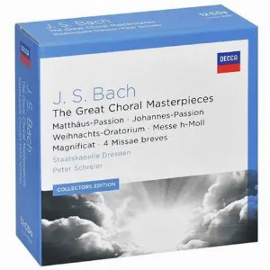 Pochette JS Bach: The Great Choral Masterpieces