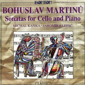 Pochette de Sonatas for Cello and Piano de Jaromír Klepáč - Bohuslav Martinů