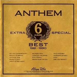 Pochette de Best 1981-1990 de Anthem