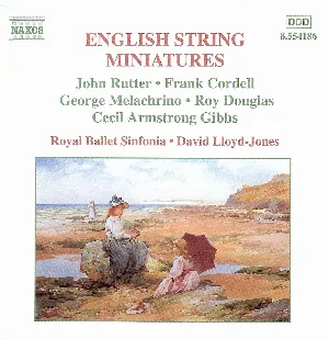 Pochette de English String Miniatures, Volume 1 de David Lloyd-Jones - John Rutter