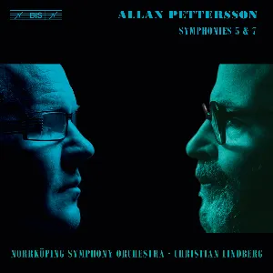 Pochette de Symphonies 5 & 7 de Christian Lindberg - Allan Pettersson - Norrköpings Symfoniorkester