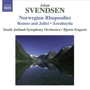 Pochette de Norwegian Rhapsodies / Romeo and Juliet / Zorahayda de Bjarte Engeset - Johan Svendsen