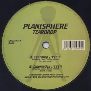 Pochette de Teardrop de Planisphere