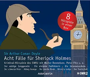 Pochette de Acht Fälle für Sherlock Holmes de Sir Arthur Conan Doyle