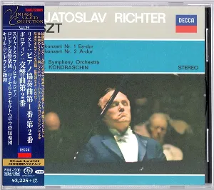 Pochette de Klavierkonzert Nr. 1 Es-Dur / Klavierkonzert Nr. 2 A-Dur de Sviatoslav Richter - Franz Liszt - London Symphony Orchestra - Alexander Borodin - Koninklijk Concertgebouworkest