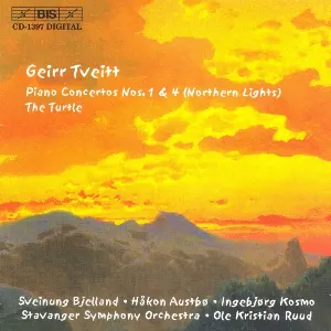 Pochette de Piano Concertos nos. 1 & 4 (Northern Lights) / The Turtle de Ole Kristian Ruud - Geirr Tveitt - Håkon Austbø - Stavanger Symfoniorkester