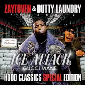 Pochette de Ice Attack de Gucci Mane - Zaytoven