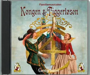 Pochette de Kongen og Tiggertøsen de Eventyrteatret