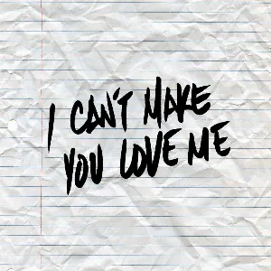 Pochette de I Can't Make You Love Me de Teddy Swims