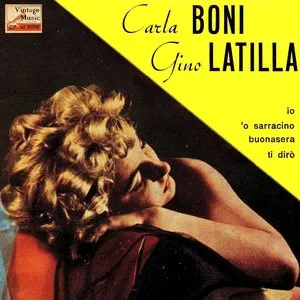 Pochette de Vintage Italian Song No. 66 - EP: Buonasera de Carla Boni