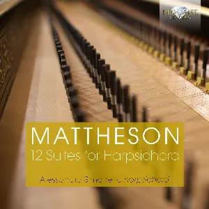 Pochette de 12 Suites for Harpsichord de Alessandro Simonetto