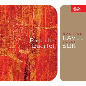 Pochette de Suk: String Quartet No.1, Meditation - Ravel: String Quartet de Panochovo kvarteto - Maurice Ravel