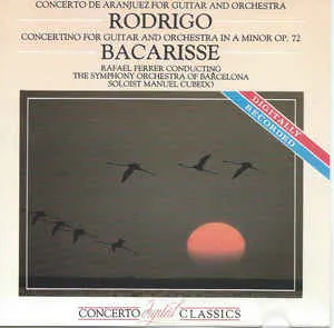 Pochette de Rodrigo: Concerto de Aranjuez / Bacarisse: Guitar Concerto de Joaquín Rodrigo